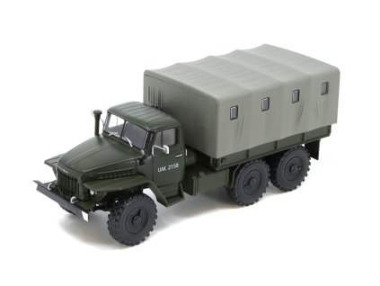 URAL 375D 1:43 - DeAgostini časopis s modelem  Ural 375D - kovový model auta 1/43