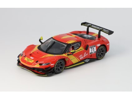 Ferrari 296 GT3 3.0L 2022 1:43 - Bburago  Ferrari 296 - kovový model auta