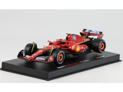 Ferrari F1 SF-24 #55 C.Sainz 1:43 - Bburago  Ferrari F1 SF-23 - kovový model