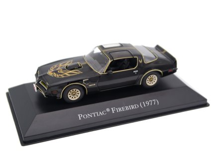 Pontiac Firebird 1977 1:43 - Altaya časopis s modelem  Pontiac Firebird - kovový model