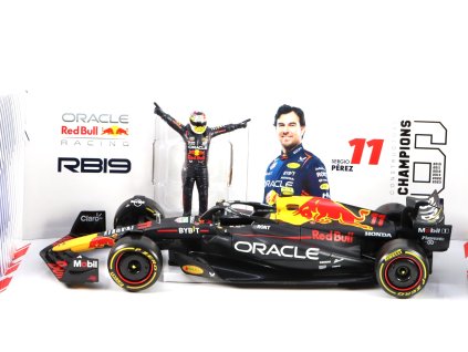 Oracle Red Bull RB19 2023 #11 + figurka pilota Sergio Perez 1:24 - Bburago  Red Bull F1 - kovový model