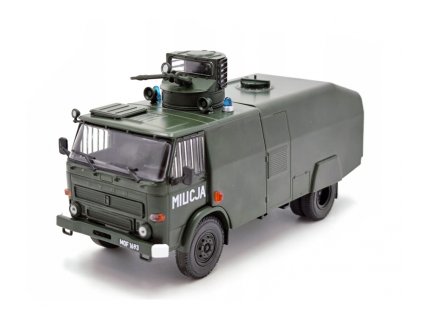 Star 29 HYDROMIL Milicja 1:43 - Legendární náklaďáky PRL-u časopis s modelem  Star 29 Milicja - kovový model auta