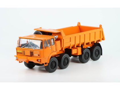 TATRA 813 S1 8X8 1:43 - Legendární náklaďáky PRL-u časopis s modelem  TATRA 813 S1 8X8 - kovový model auta