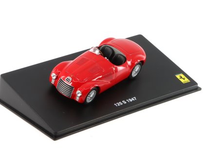 Ferrari 125S Spider 1947 1:43 - Edicola časopis s modelem  Ferrari 125S - kovový model auta