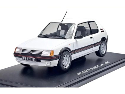 Peugeot 205 GTi 1.9 1985 1:24 - Hachette časopis s modelem BAZAROVÉ ZBOŽÍ  Peugeot 205 GTi - kovový model