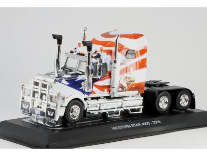 WESTERN STAR 4900 “American Eagle” 2015 Tuning Truck 1:43 - Hachette časopis s modelem  WESTERN STAR 2015 - kovový model