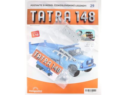 Tatra 148 1:10 - časopis #29 se stavebnicí DeAgostini  Tatra 148 - stavebnice DeAgostini