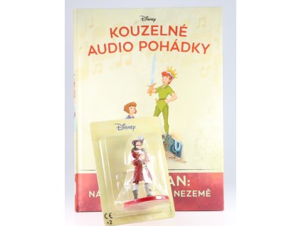 Petr Pan - kniha s figurkou Kouzelné Audio Pohádky Disney #68 - DeAgostini  Petr Pan - DeAgostini
