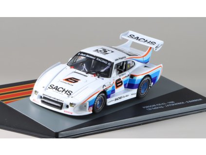 Porsche 935 K3 #6 12h Sebring J.Fitzpatrick - D.Barbour 1980 1:43 - Centauria časopis s modelem #45  Porsche 935 K3 - kovový model