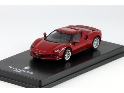 Ferrari 296 GTB 2021 1:64 - Centauria časopis s modelem  Ferrari 296 GTB - kovový model