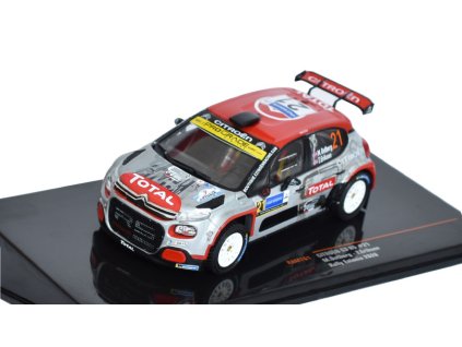 Citroen C3 R5, No.21, Rallye WM, Rallye 5 Stk Estonia   1:43 - IXO Models BAZAROVÉ ZBOŽÍ  Citroen C3 - kovový model BAZAROVÉ ZBOŽÍ