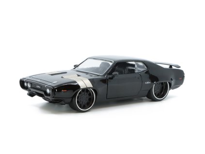 Plymouth GTX 1971 z filmu Fast and Furious 8 124 Jada Toys (2)