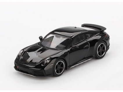 Porsche 911 ( 992 ) Dakar černá 1:64 - MiniGT  Porsche 911 - kovový model