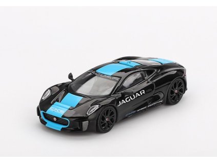 Jaguar C-X75 Black blistr 1:64 - MiniGT  Jaguar C-X75 - kovový model auta