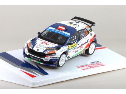 Škoda Fabia Rally 2 #10 S.Wagner/G.Winter Barum Rally 2023 1:43 - IXO Models  Škoda Fabia Rally - kovový model