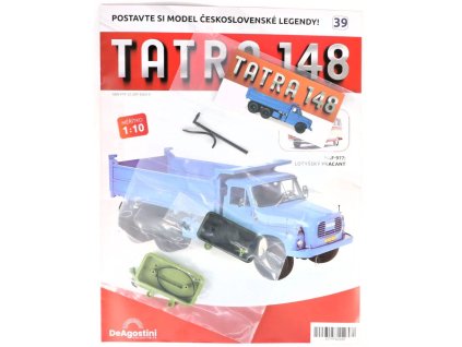 Tatra 148 1:10 - časopis #39 se stavebnicí DeAgostini  Tatra 148 - stavebnice DeAgostini