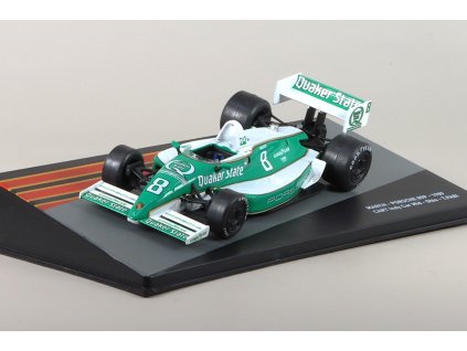 March Porsche 89P #8 Cart Indy Car Mid Ohio T.Fabi 1989 1:43 - Centauria časopis s modelem #50  Porsche 89P - kovový model