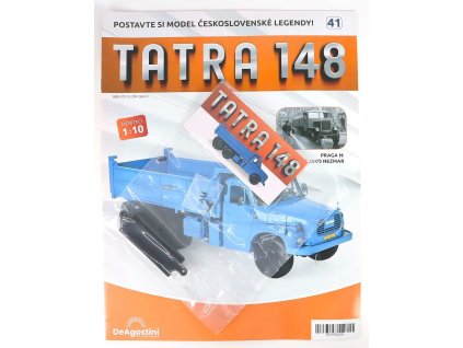 Tatra 148 1:10 - časopis #41 se stavebnicí DeAgostini  Tatra 148 - stavebnice DeAgostini