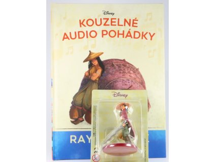 Raya a Drak - kniha s figurkou Kouzelné Audio Pohádky Disney #85 - DeAgostini  Raya a Drak - DeAgostini