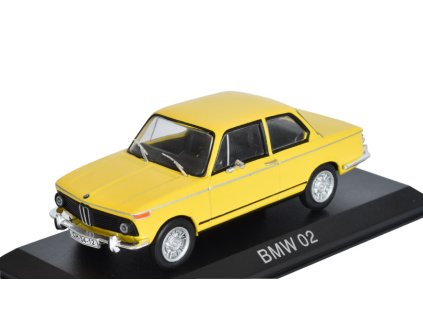 BMW 02 1:43 - DeAgostini Legendás automói časopis s modelem  BMW 02 - kovový model