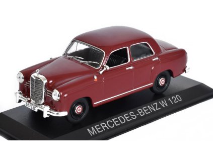 Mercedes-Benz W120 1:43 - DeAgostini Legendás Autói časopis s modelem  Mercedes W120 - kovový model