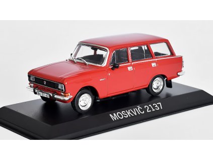 Moskvič 2137 1:43 - DeAgostini Legendás Autói časopis s modelem  Moskvič-2137 - kovový model