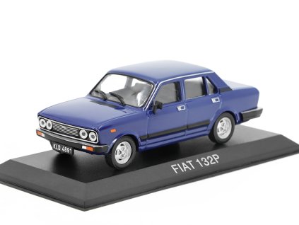 FIAT 132p 143 Zlatá kolekce aut PRL u časopis s modelem (1)