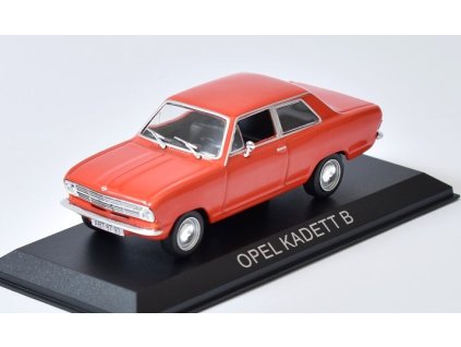 Opel Kadett B 1:43 - DeAgostini Legendás automói časopis s modelem  Opel Kadett B - kovový model