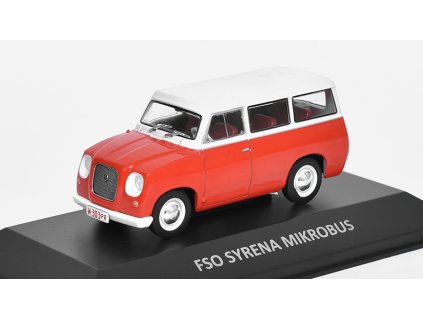 FSO Syrena Mikrobus 1:43 - DeAgostini Legendás Autói časopis s modelem  FSO Syrena Mikrobus - kovový model
