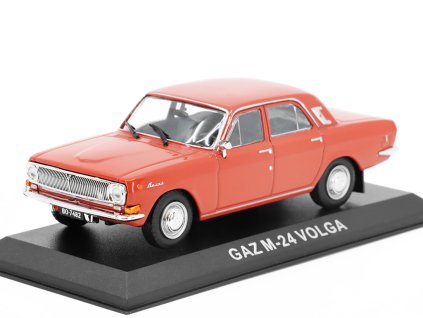 GAZ M 24 Volga 143 Legendární Auta minulé éry časopis smodelem #18 (1)