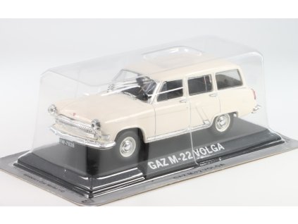 GAZ-22 Volga M-22 Volha 1:43 - DeAgostini Legendás automói časopis s modelem  GAZ M22 Volha - kovový model