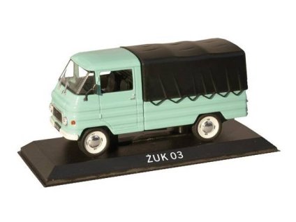 ŽUK A-03 1:43 - DeAgostini Legendás automói časopis s modelem  ŽUK A-03 - kovový model