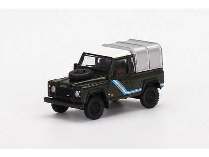 Land Rover Defender 90 Pick-up Bronze Green 1:64 - MiniGT  Land Rover Defender 90 Pick-up - kovový model