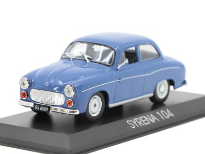 Syrena 104 143 Zlatá kolekce aut PRL u časopis s modelem #01 (1)