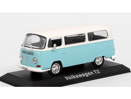 Volkswagen T2 1:43 - DeAgostini Legendás Autói časopis s modelem  VW T2 - kovový model