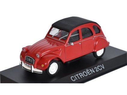 Citroen 2CV 1:43 - DeAgostini Legendás Autói časopis s modelem  Citroen 2CV - kovový model
