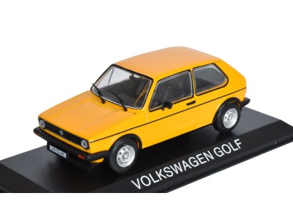 Volkswagen Golf 1:43 - DeAgostini Legendás Autói časopis s modelem  Volkswagen Golf - kovový model