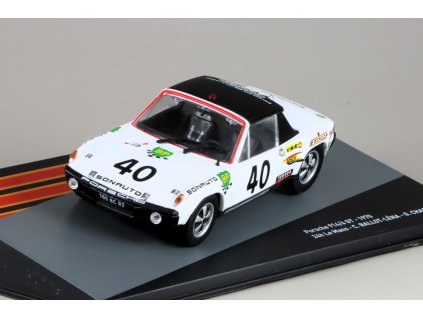Porsche 914/6 GT #40 24h Le Mans C.Ballot - Léna G.Chasseuil 1970 1:43 - Centauria časopis s modelem #51  Porsche 914/6 - kovový model