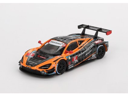 McLaren 720S GT2 EVO Pfaff Motorsports 2024 1:64 - MiniGT  McLaren 720S - kovový model auta 1/64