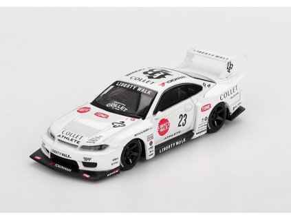 Nissan Silvia S15 LB-Super Silhouette Athlete 2024 Blistr 1:64 - MiniGT  Nissan Silvia S15 - kovový model auta
