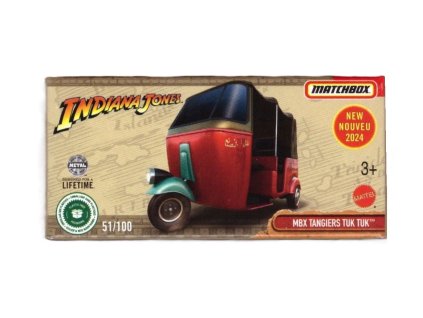 TUK TUK Indiana Jones 1:64 - MATCHBOX  Tuk Tuk - model auta