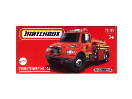 Freightliner M2 106 Hasičské auto 1:64 - MATCHBOX  Freightliner Hasičské auto - model auta