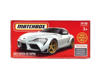 Toyota GR SUPRA 2023 1:64 - MATCHBOX  Toyota SUPRA - model auta