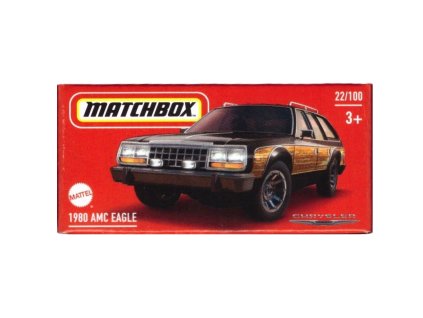 AMC Eagle HVP67 1980 1:64 - MATCHBOX  AMC Eagle - model auta