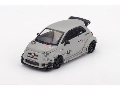 Fiat 595 Abarth LB-Works x ABAS Works Fighters Blist 1:64 - MiniGT  Fiat 500 - model auta 1/64