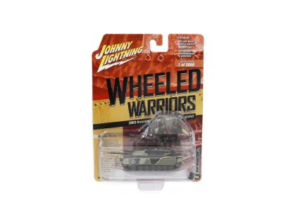 M1A1 Abrams tank 1:100 - Johnny Lightning  Abrams tank - sběratelský model