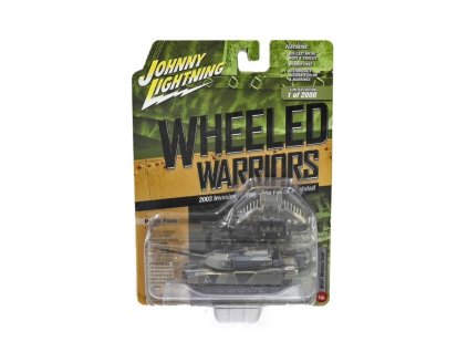 M1A1 Abrams tank zaprášený 1:100 - Johnny Lightning  Abrams tank - sběratelský model