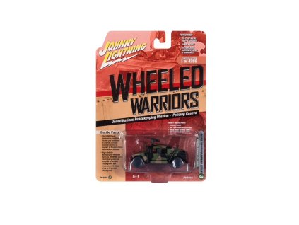 M1025 HMMWV Armament Carrier 1:64 - Johnny Lightning  M1025 HMMWV - sběratelský model