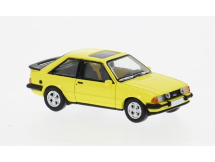Ford Escort MK III XR3i 1982 žlutý 1:87 - Premium ClassiXXs  Ford Escort MK 3 - model auta