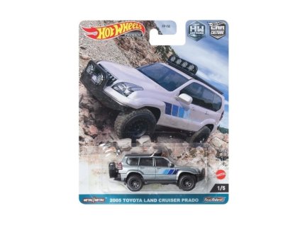 Toyota Land Cruiser Prado 2005 1:64 - Hot Wheels  Toyota Land Cruiser Prado - kovový model